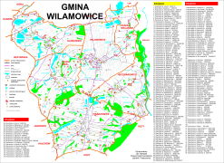 rozmieszczenie pasiek w Gminie Wilamowice