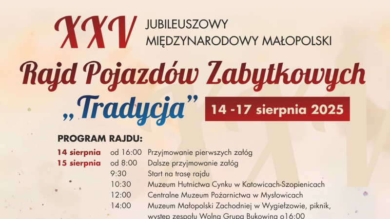 XXV Rajd pojazdów zabytkowych
