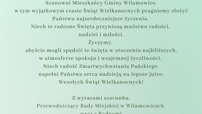 Życzenia świąteczne