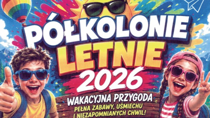 Zapisy na półkolonie letnie dla dzieci od 1 do 4 klasy ze szkół podstawowych z terenu Gminy Wilamowice. 