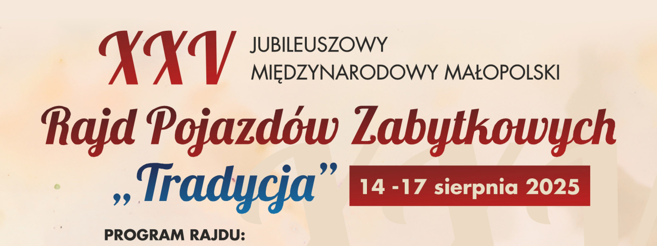 XXV Rajd pojazdów zabytkowych
